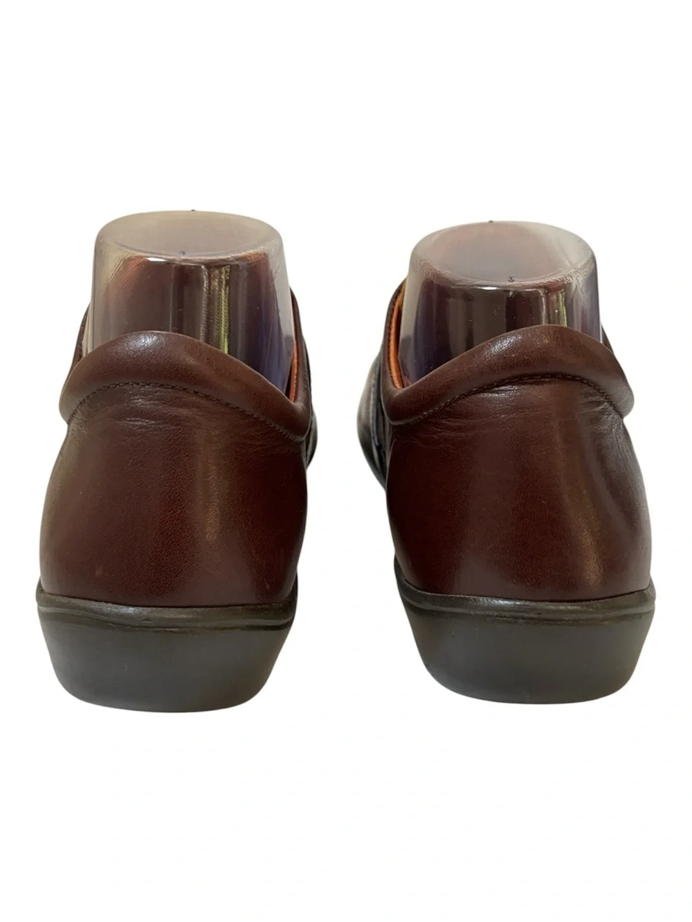 Birkenstock Footprints Women's Leather Mary Jane Flats - Burgundy Size 38